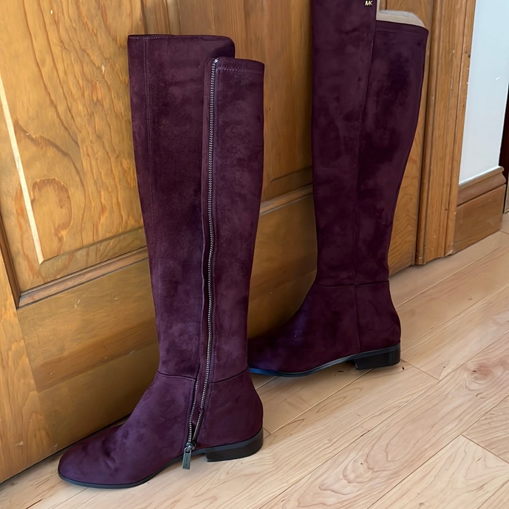 Michael Kors over the knee suede boot